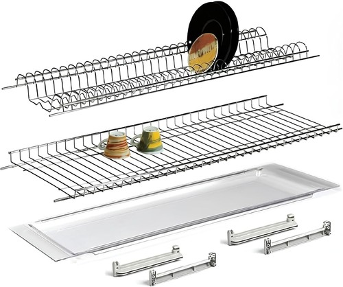 Kit scolapiatti acciaio - 86,