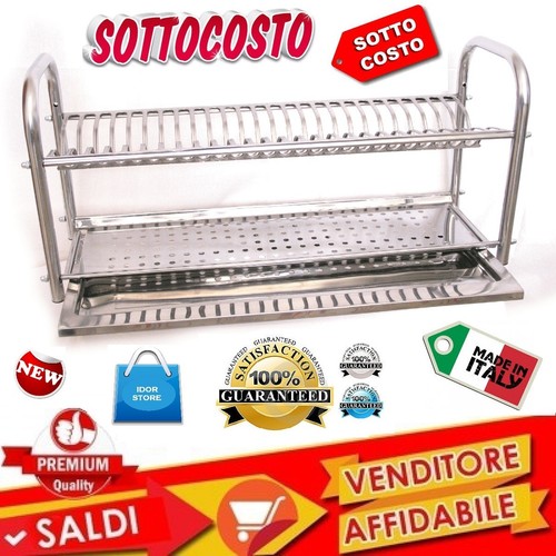 Scolapiatti appoggio base muro - appoggio,