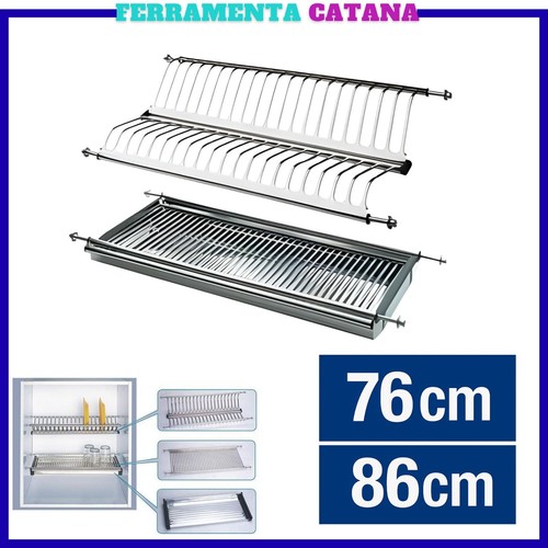 Scolapiatti acciaio inox - scolapiatti, cm