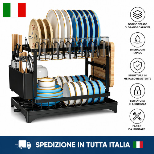 Scolapiatti cucina 2 - scolapiatti,